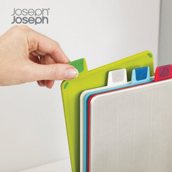 Joseph Joseph 健康分类塑料竖版长方形菜板砧板 切菜板定制