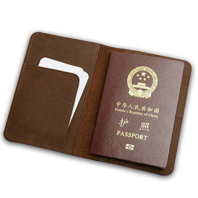 皮护照包旅游登机包多功能证件包商务机票夹卡包定制