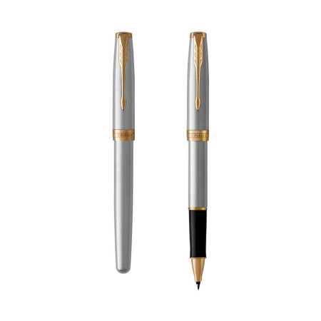 派克（PARKER）签字笔/宝珠笔新款卓尔系列 钢杆金夹商务办公用品定制