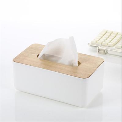 橡木简约纸巾盒家用客厅车载纸巾盒抽创意可爱防水家用抽纸盒定制